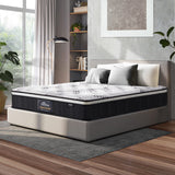 Bedra King Mattress Cool Gel Foam Euro Top Pocket Spring 22cm