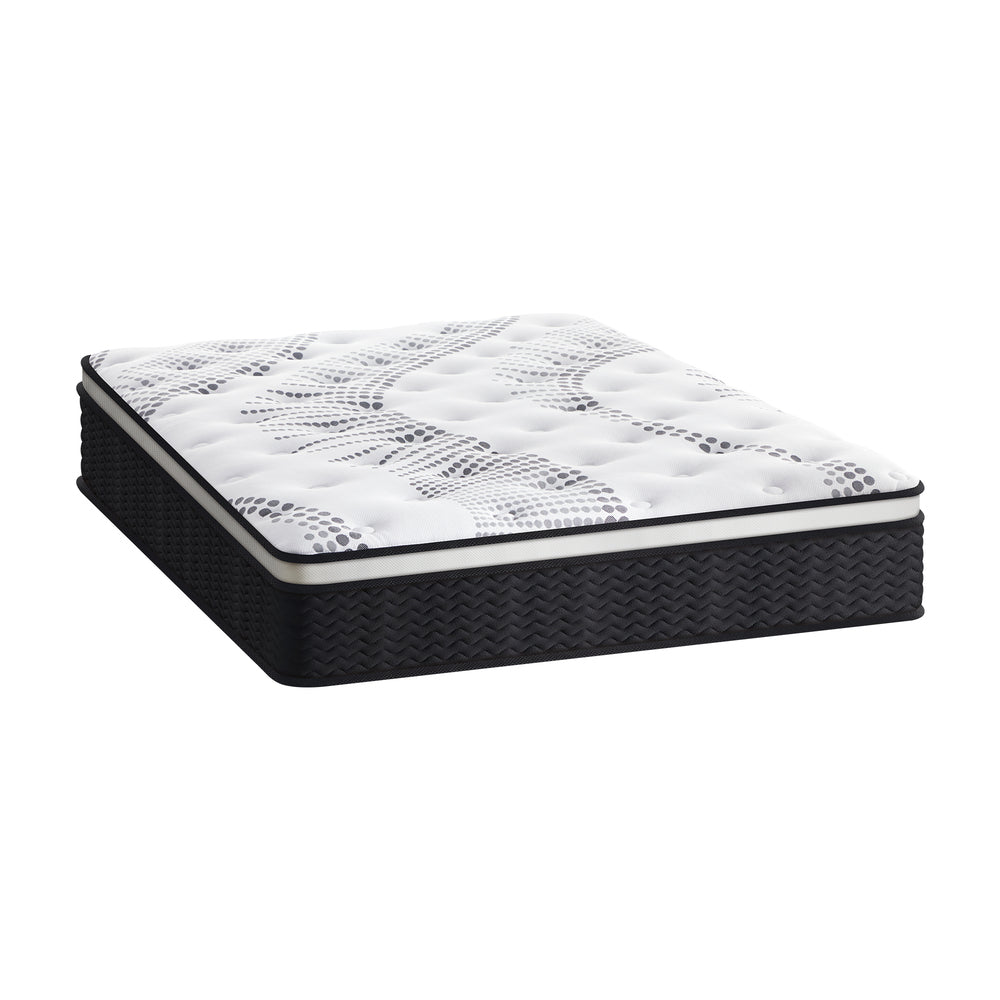 Bedra Queen Mattress Cool Gel Foam Euro Top Pocket Spring 22cm