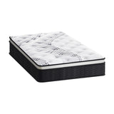 Bedra Single Mattress Cool Gel Foam Euro Top Pocket Spring 22cm