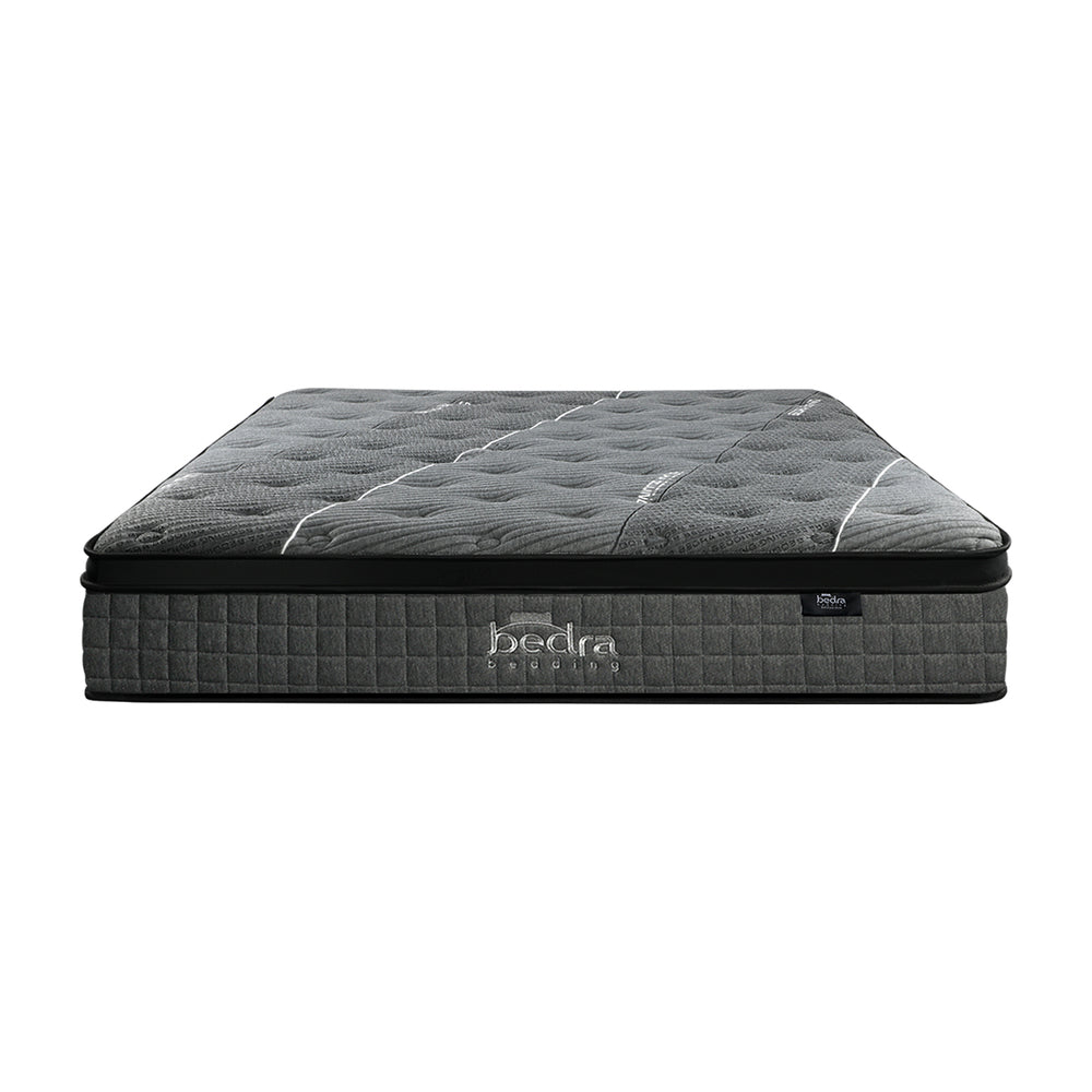 Bedra Euro Top Queen Mattress Breathable Spring 34cm