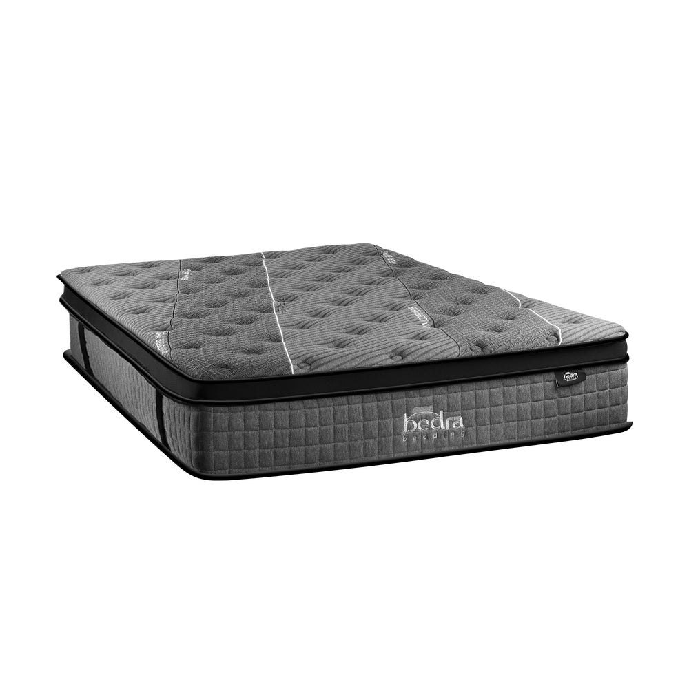 Bedra Euro Top Queen Mattress Breathable Spring 34cm