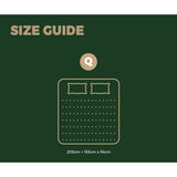 Bedra Euro Top Queen Mattress Breathable Spring 34cm - Front View