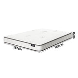 Bedra Double Mattress Tight Top Bonnell Spring Foam 13CM - Close-Up Angle