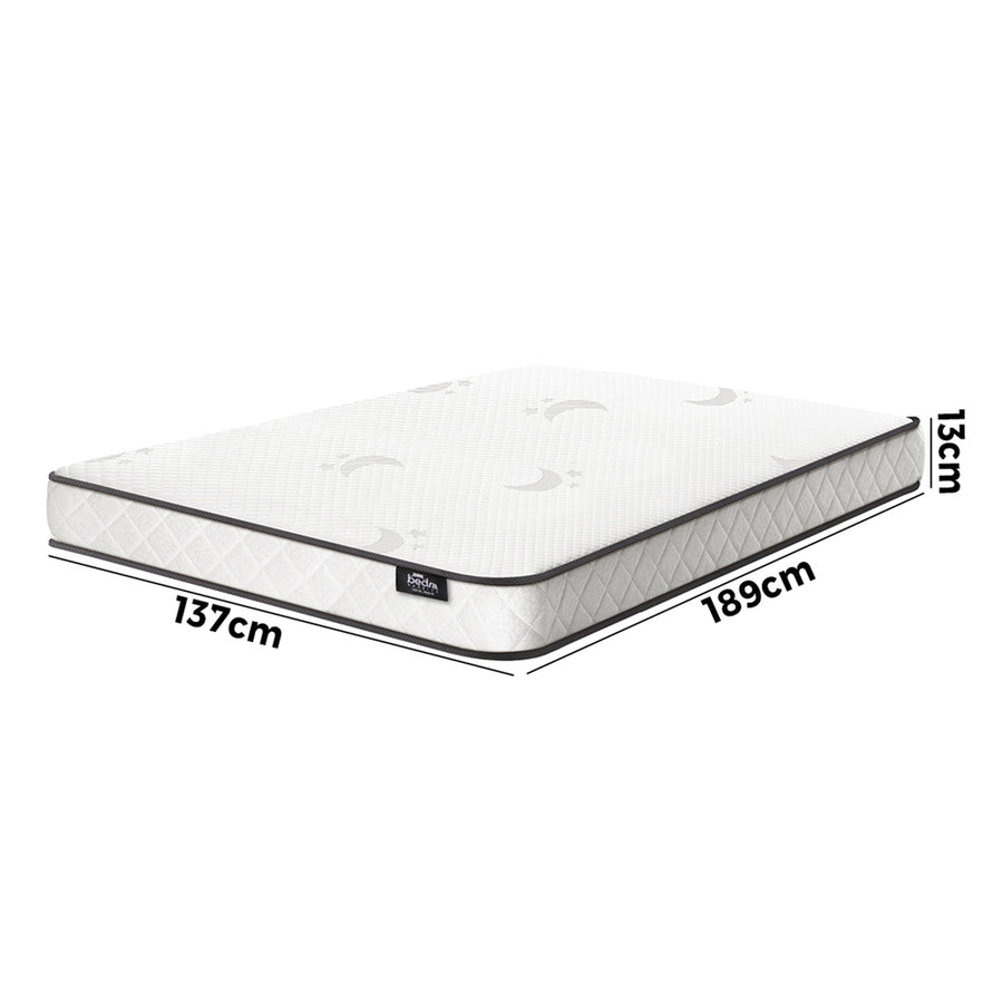Bedra Double Mattress Tight Top Bonnell Spring Foam 13CM, image 7