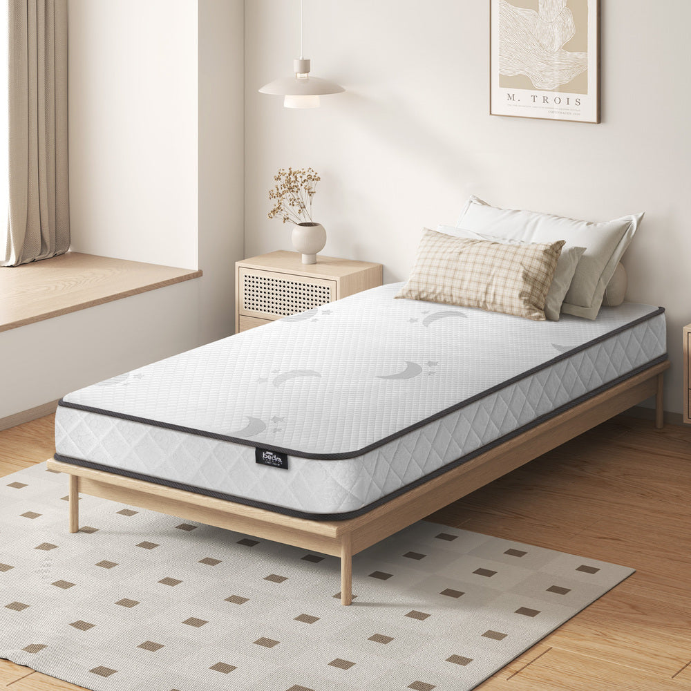 Bedra Single Mattress Tight Top Bonnell Spring Foam 13CM