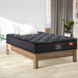 Bedra King Single Mattress Tight Top Cool Gel Foam Pocket Spring 22cm - 45-Degree Angle