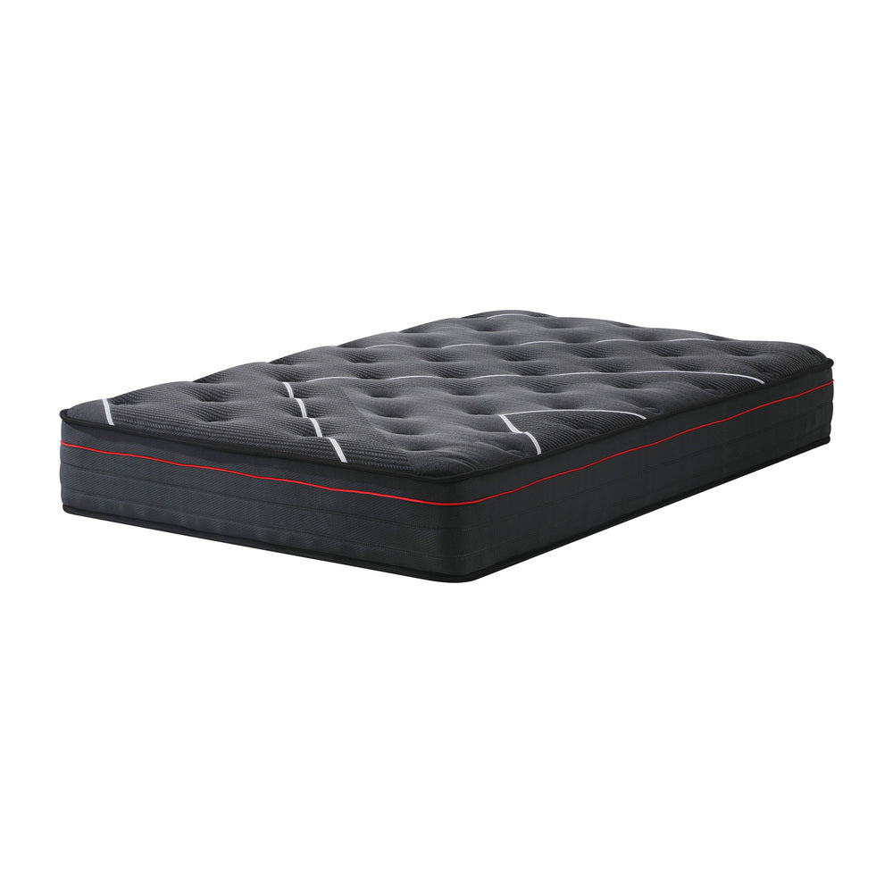Bedra King Single Mattress Tight Top Cool Gel Foam Pocket Spring 22cm