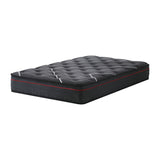 Bedra King Single Mattress Tight Top Cool Gel Foam Pocket Spring 22cm - Low Angle