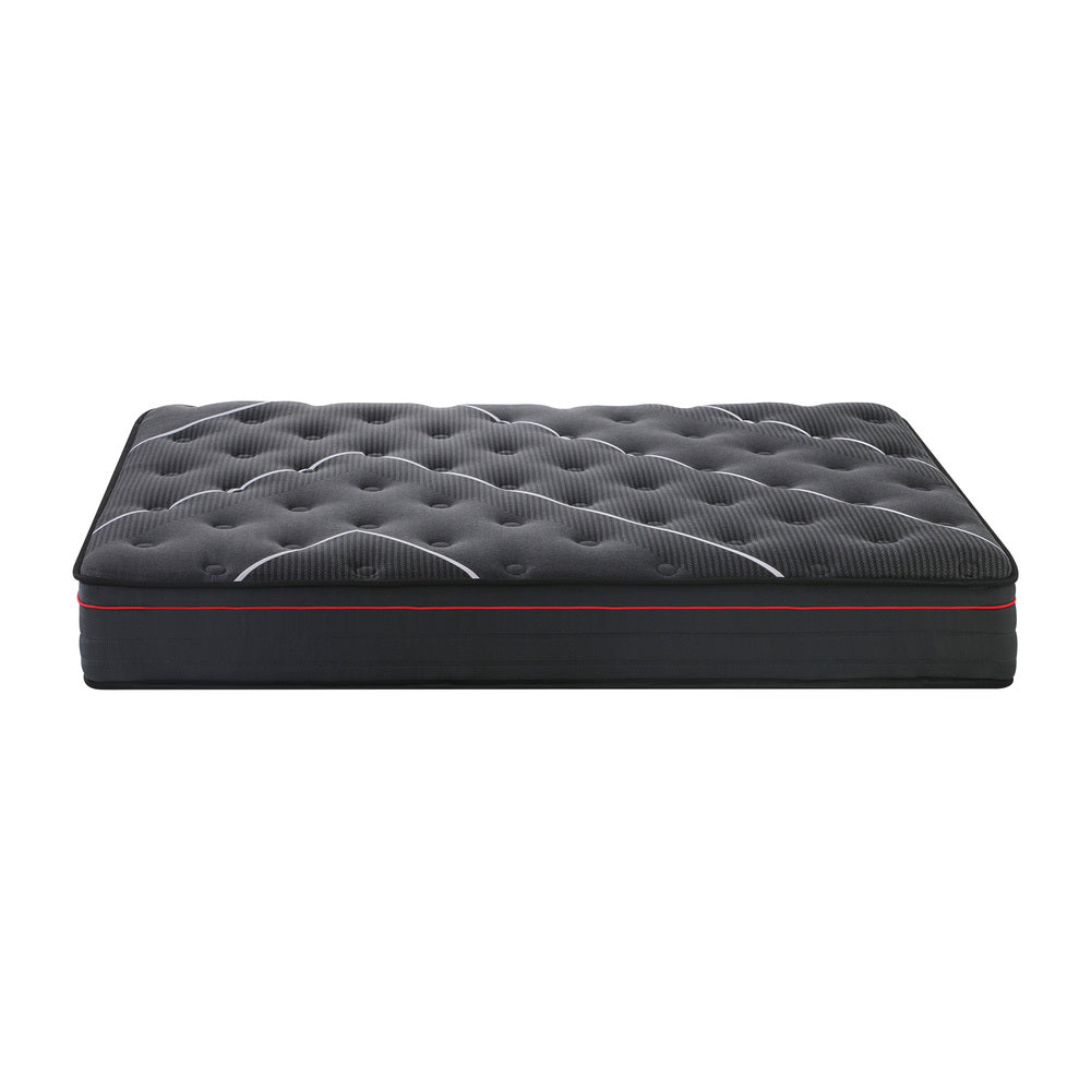 Bedra King Single Mattress Tight Top Cool Gel Foam Pocket Spring 22cm