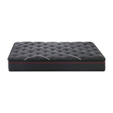 Bedra King Single Mattress Tight Top Cool Gel Foam Pocket Spring 22cm - Close-Up Angle