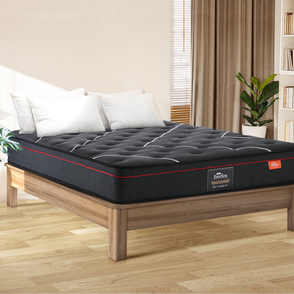 Bedra Queen Mattress Tight Top Cool Gel Foam Pocket Spring 22cm