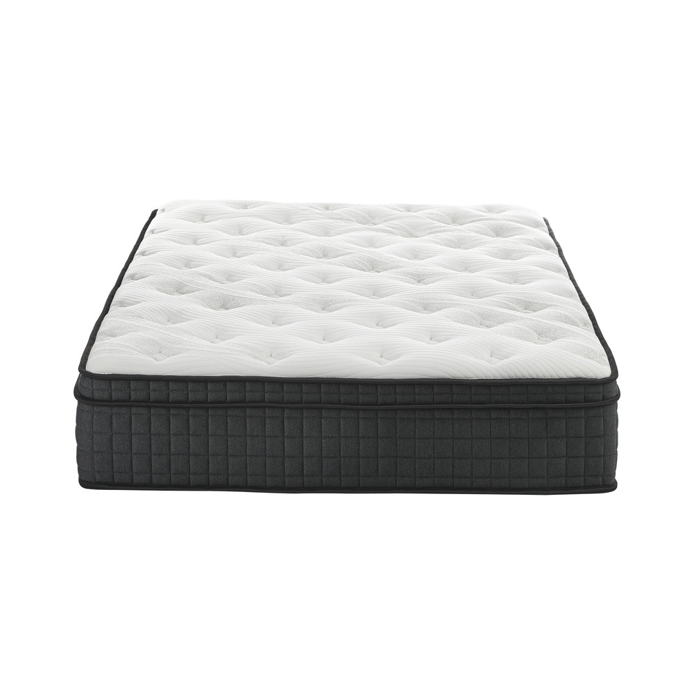 Bedra King Mattress Cool Gel Foam Pocket Spring 34CM with Pillows