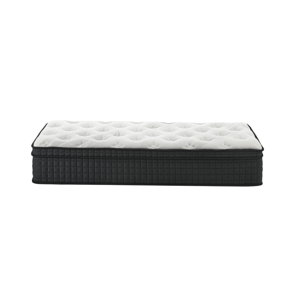 Bedra King Single Mattress Cool Gel Foam Pocket Spring 34CM with Pillow