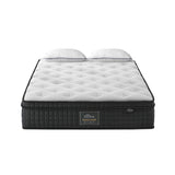 Bedra Queen Mattress Cool Gel Foam Pocket Spring 34CM with Pillows