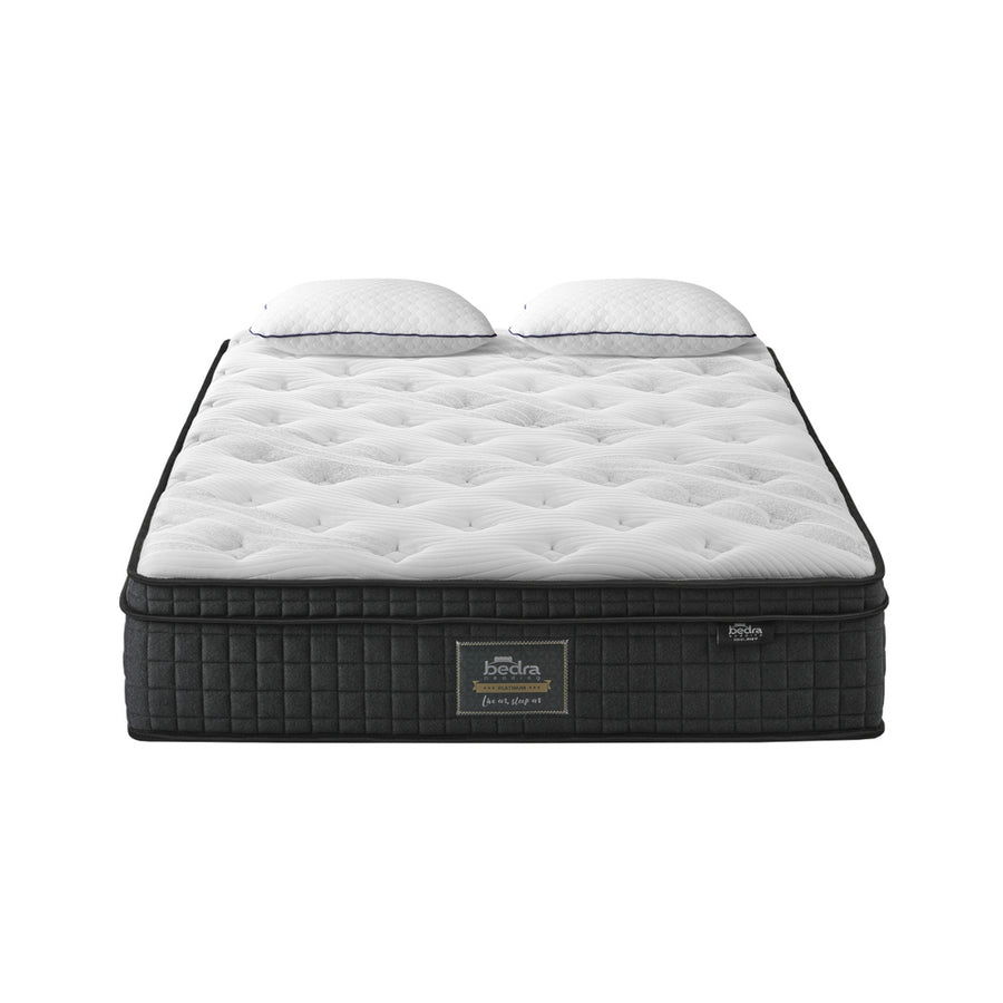 Bedra Bedding queen pocket spring mattress with cool gel foam, 34cm thick