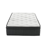 Bedra Single Mattress Cool Gel Foam Pocket Spring 34CM with Pillow - Close-Up Angle