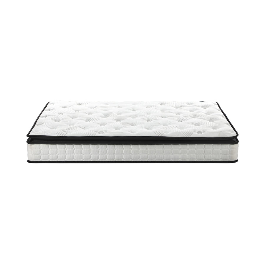 Bedra Double Mattress 22CM Cool Gel Foam Bonnell Spring with Pillows