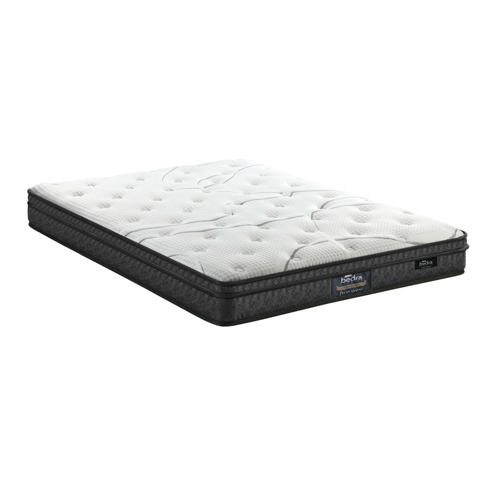 Bedra Queen Mattress Bonnell Spring Tight Top 21CM