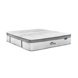 Bedra Queen Mattress Euro Top Pocket Spring 34cm 7-Zone - Rear View