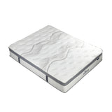 Bedra Queen Mattress Euro Top Pocket Spring 34cm 7-Zone - Top-Down View