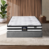 Bedra King Single Mattress Breathable Luxury Bed Bonnell Spring Foam Medium 22cm - 45-Degree Angle