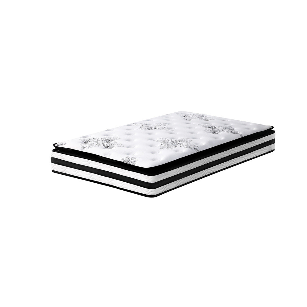 Bedra King Single Mattress Breathable Luxury Bed Bonnell Spring Foam Medium 22cm