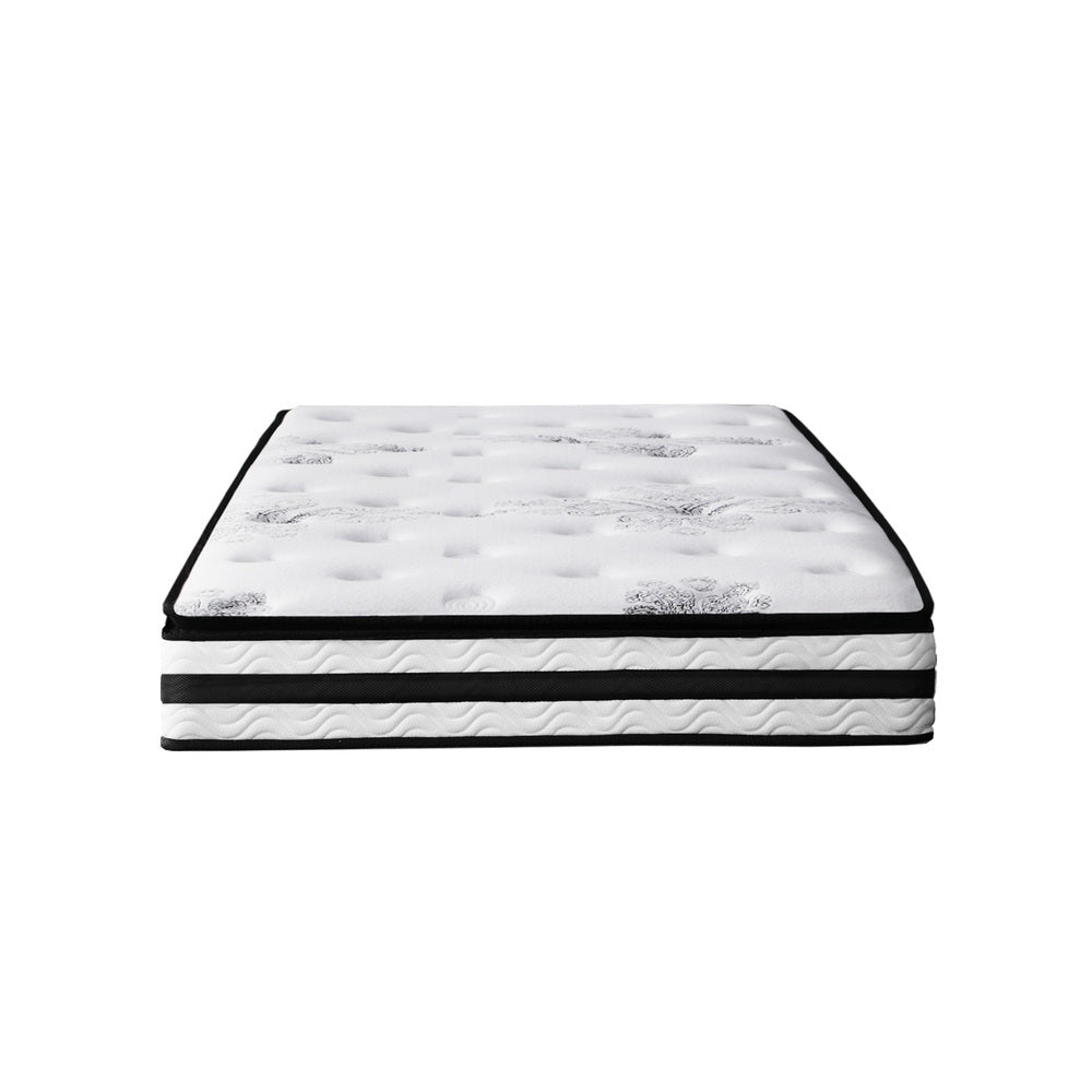 Bedra Single Mattress Breathable Luxury Bed Bonnell Spring Foam Medium 22cm
