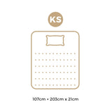 Bedra King Single Mattress Breathable Bonnell Spring Foam 21cm