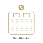 Bedra Queen Mattress Breathable Bonnell Spring Foam 21cm, image 3
