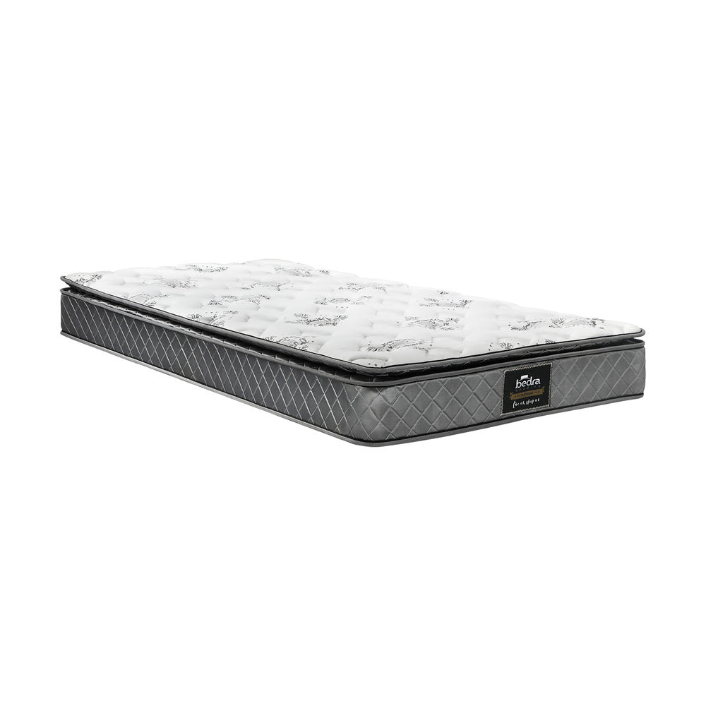 Bedra Single Mattress Breathable Bonnell Spring Foam 21cm
