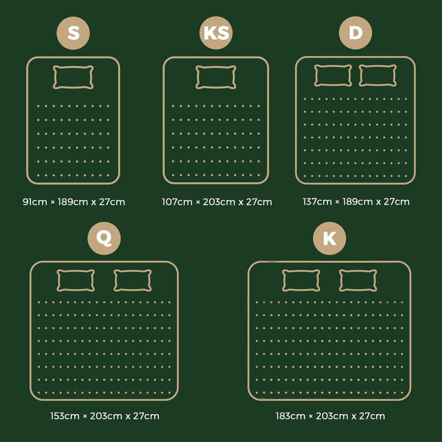 Bedra Queen Mattress with Top Pocket Spring System 27cm, image 2