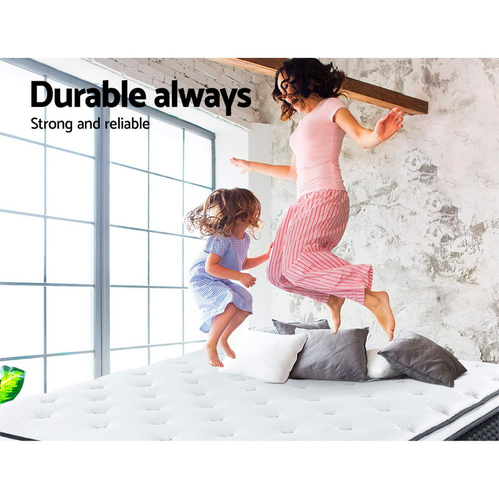 Giselle Bedding 24cm Mattress Pillow Top Single