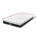 Giselle Bedding 21cm Mattress Euro Top King Single - Front View