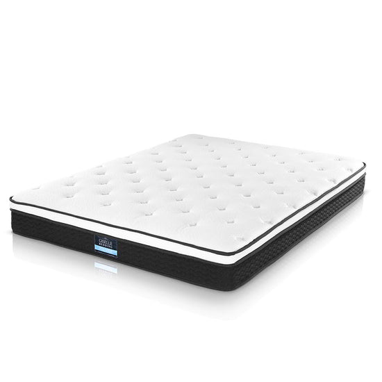 Giselle Bedding 21cm Mattress Euro Top Queen