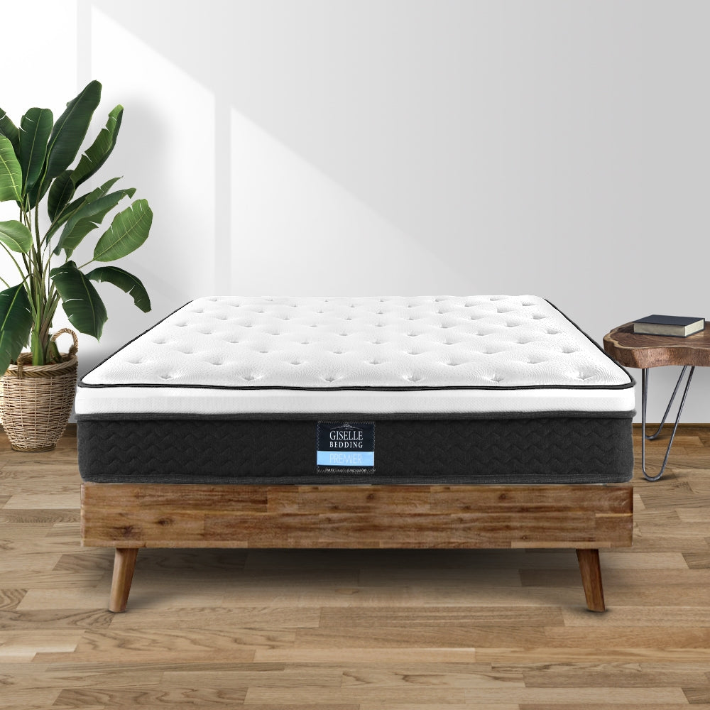 Giselle Bedding 24cm Mattress Pillow Top Queen