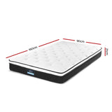 Giselle Bedding 24cm Mattress Pillow Top Queen - Front View