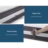 Giselle Bedding 30cm Mattress Pocket Spring Double - 45-Degree Angle