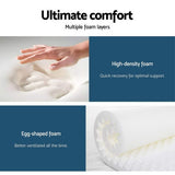 Giselle Bedding 30cm Mattress Pocket Spring King - 45-Degree Angle