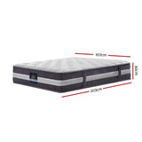 Giselle Bedding 30cm Mattress Pocket Spring King Single