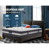 Giselle Bedding Queen Mattress Pocket Spring Queen 30cm - Top-Down View
