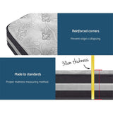 Giselle Bedding Queen Mattress Pocket Spring Queen 30cm - Close-Up Angle