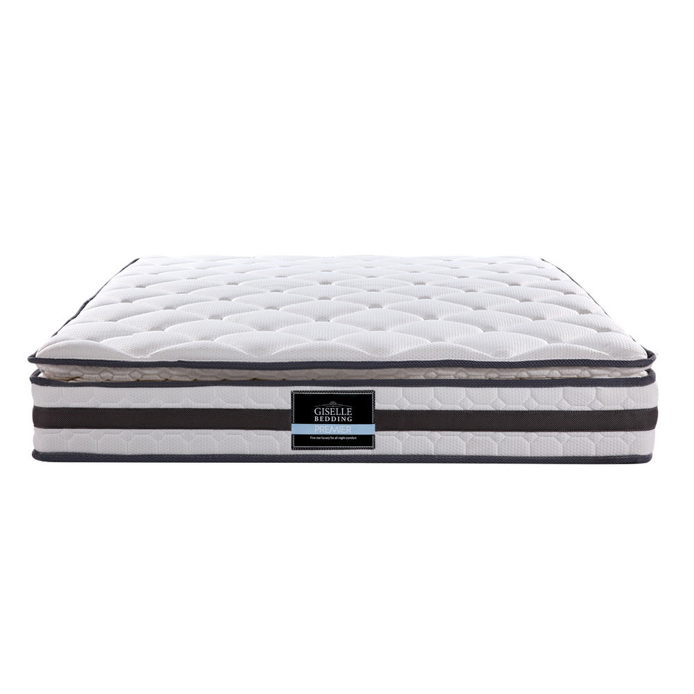 Giselle Bedding 32cm Mattress Euro Top Queen