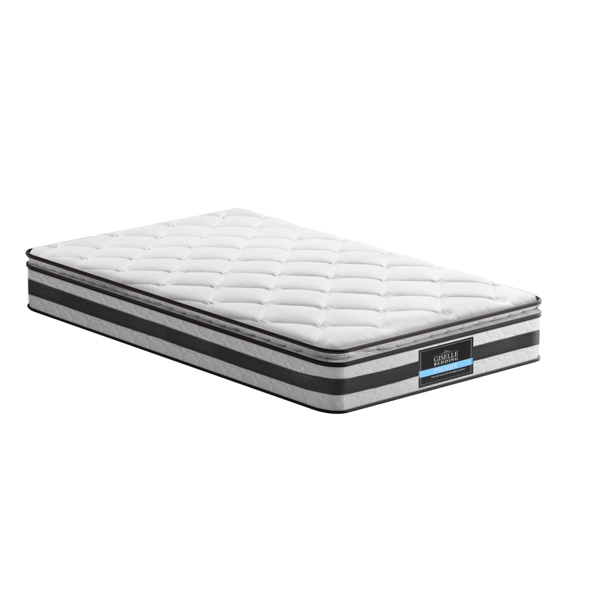 Giselle Bedding 21cm Mattress Pillow Top King Single