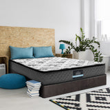 Giselle Bedding 24cm Mattress Pillow Top Double - Close-Up Angle