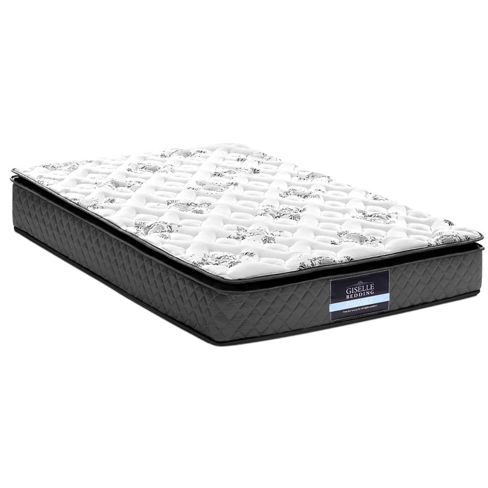 Giselle Bedding 24cm Mattress Pillow Top King Single