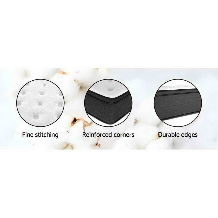 Giselle Bedding Eve Series 34cm Euro top double mattress, image 6