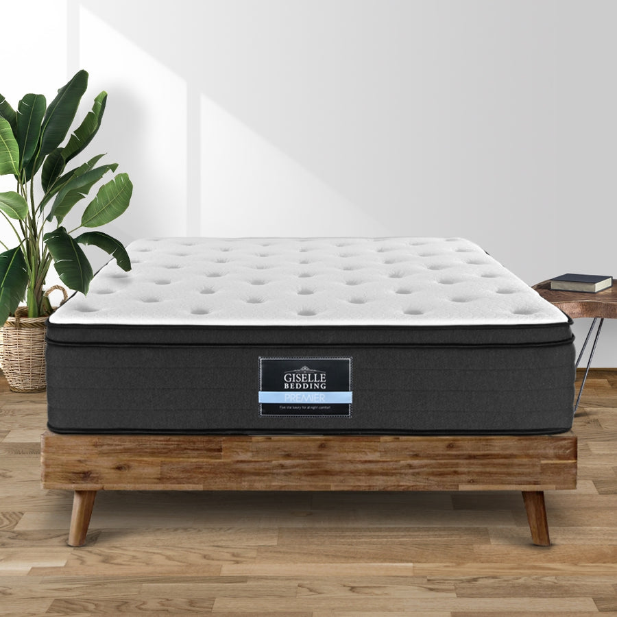 Giselle Bedding 34cm Mattress Euro Top Pocket Spring Single, image 8