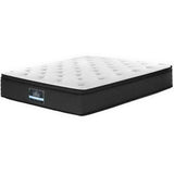 Giselle Bedding 34cm Mattress Euro Top Pocket Spring Single - Low Angle