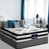 Giselle Bedding 34cm Mattress Euro Top Pocket Spring Double
