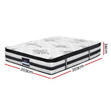 Giselle Bedding 34cm Mattress Cool Gel Memory Foam King - Front View